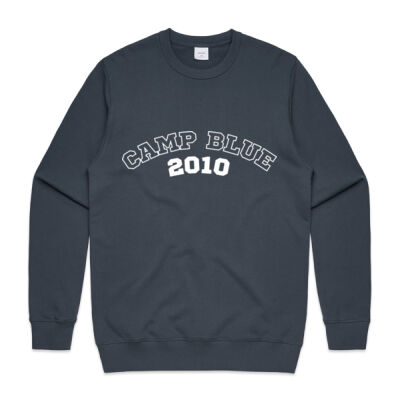 Unisex Adult Classic Camp Blue Sweatshirt  Thumbnail